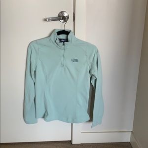 North Face Blue Turtle Neck